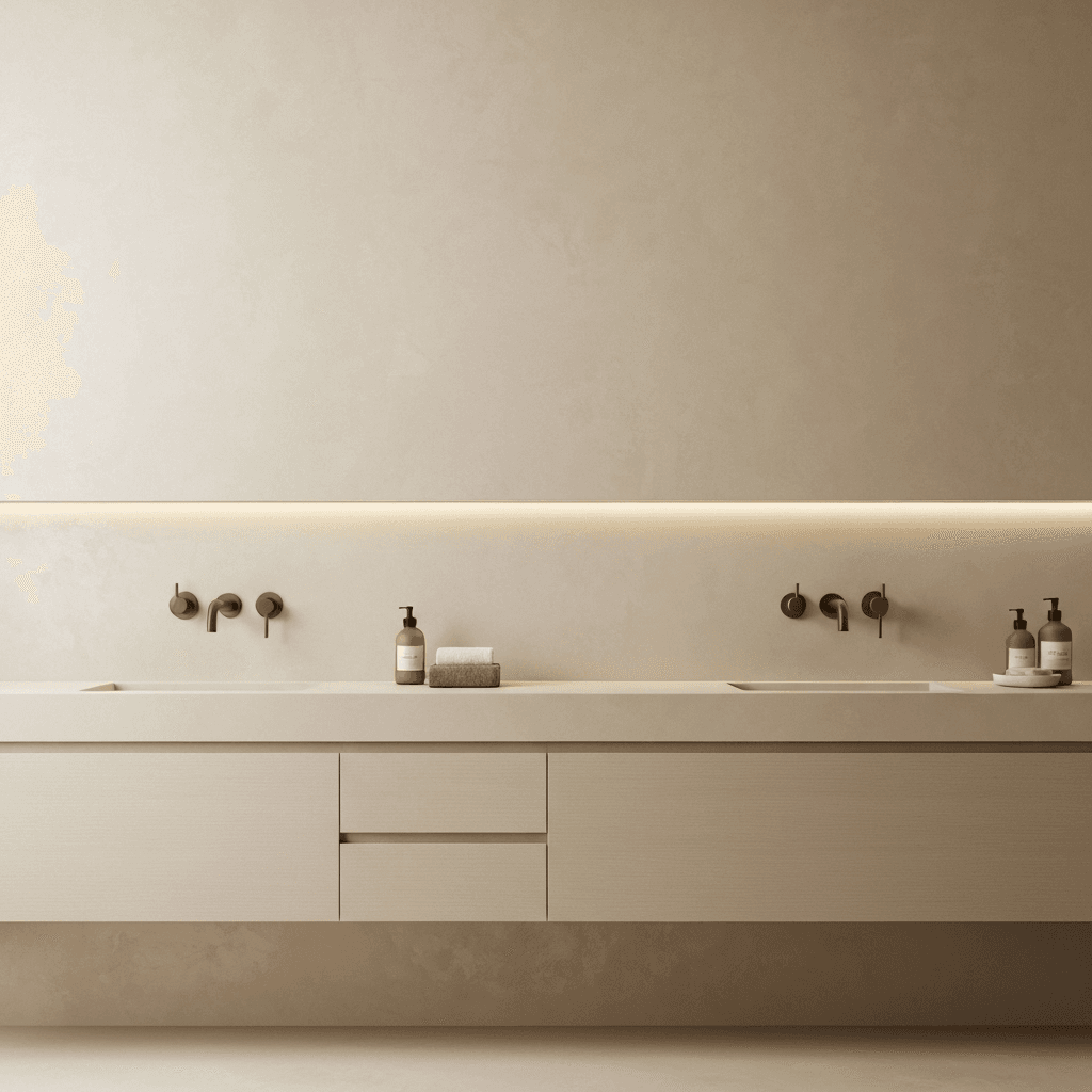 Lime Wash finish example